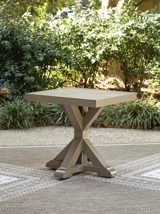 Laguna Heights Outdoor End Table - CasaBella Furniture (San Antonio, TX)