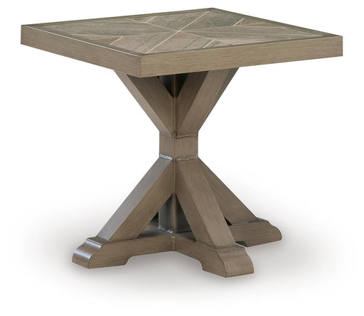 Laguna Heights Outdoor End Table - CasaBella Furniture (San Antonio, TX)