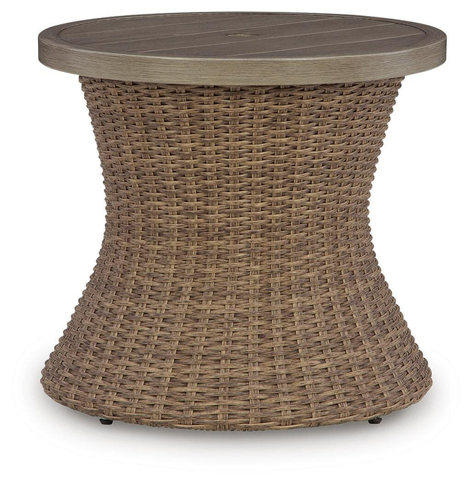 Laguna Heights Outdoor End Table - CasaBella Furniture (San Antonio, TX)