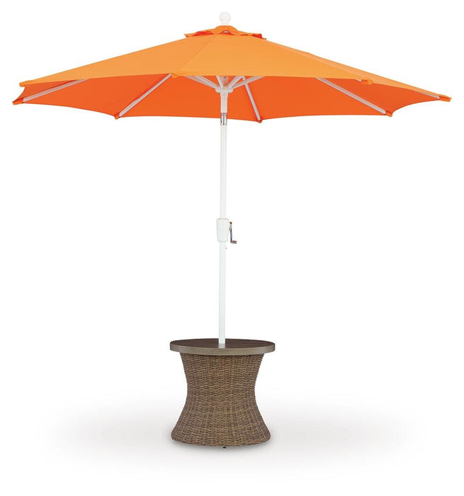 Laguna Heights Outdoor End Table - CasaBella Furniture (San Antonio, TX)