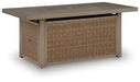Laguna Heights Outdoor Fire Pit Table - CasaBella Furniture (San Antonio, TX)