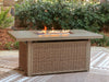 Laguna Heights Outdoor Fire Pit Table - CasaBella Furniture (San Antonio, TX)