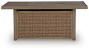 Laguna Heights Outdoor Fire Pit Table - CasaBella Furniture (San Antonio, TX)
