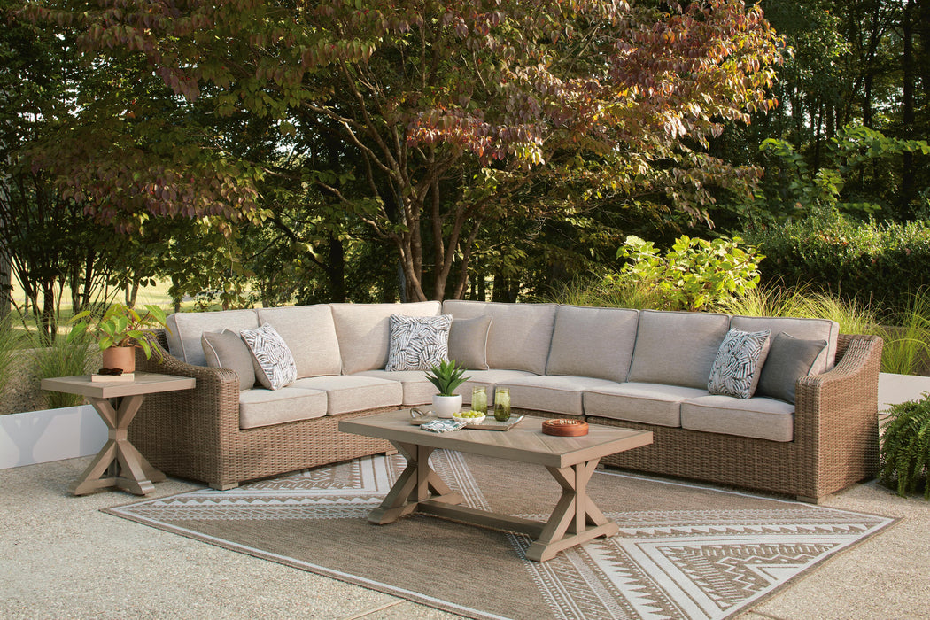 Laguna Heights Outdoor Sectional - CasaBella Furniture (San Antonio, TX)