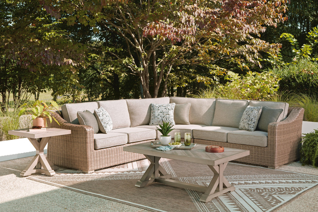 Laguna Heights Outdoor Sectional - CasaBella Furniture (San Antonio, TX)