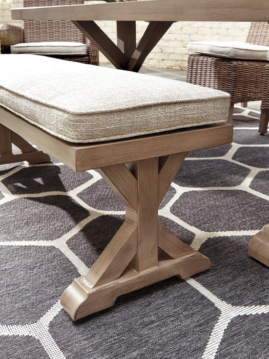 Beachcroft Outdoor Dining Set - CasaBella Furniture (San Antonio, TX)