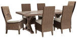 Beachcroft Outdoor Dining Set - CasaBella Furniture (San Antonio, TX)