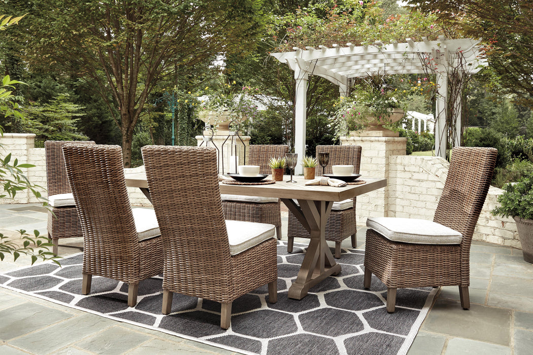 Beachcroft Outdoor Dining Set - CasaBella Furniture (San Antonio, TX)