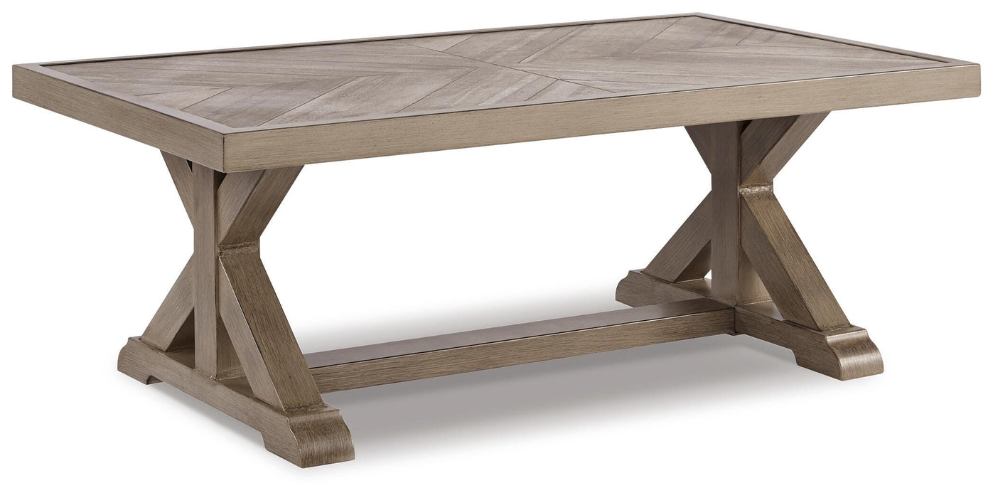 Beachcroft Outdoor Seating Set - CasaBella Furniture (San Antonio, TX)