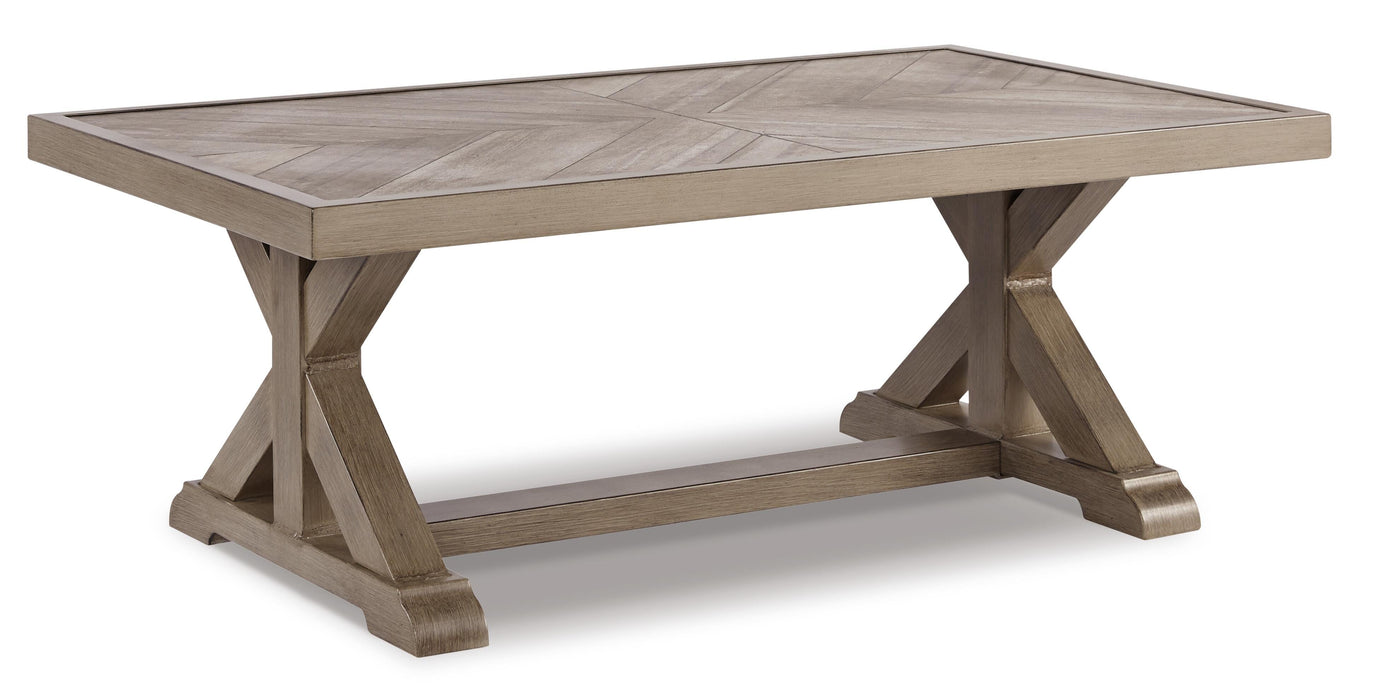 Beachcroft Outdoor Seating Set - CasaBella Furniture (San Antonio, TX)
