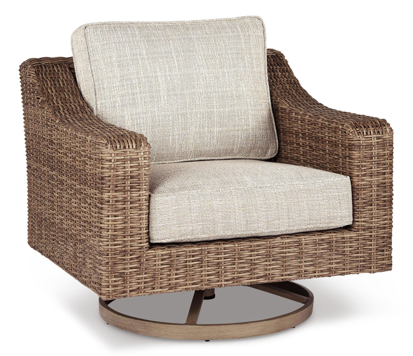 Beachcroft Outdoor Seating Set - CasaBella Furniture (San Antonio, TX)