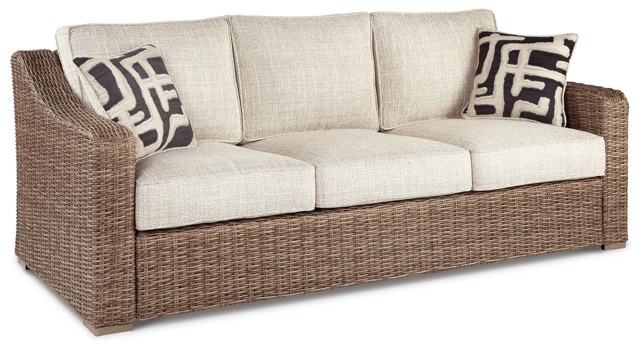 Beachcroft Outdoor Seating Set - CasaBella Furniture (San Antonio, TX)