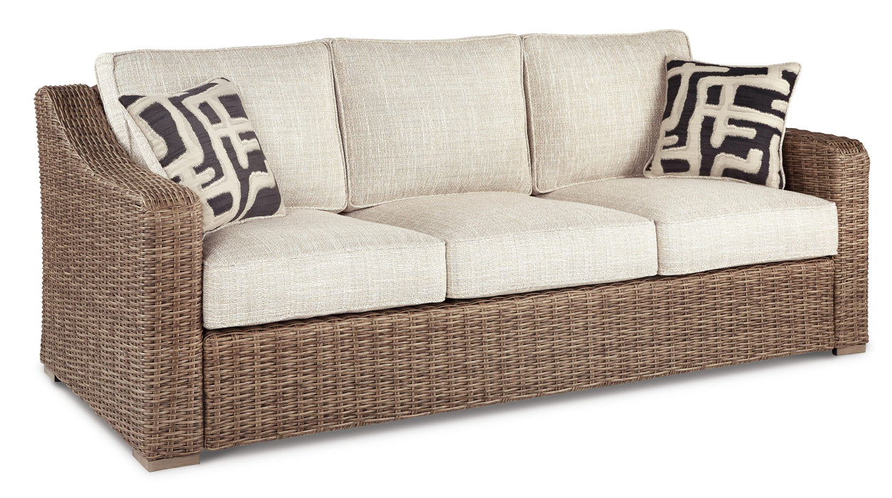 Beachcroft Outdoor Seating Set - CasaBella Furniture (San Antonio, TX)