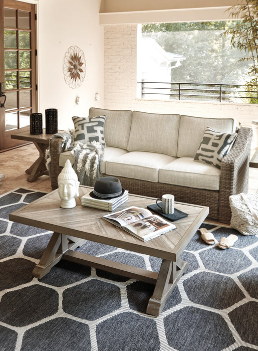 Beachcroft Outdoor Conversation Set - CasaBella Furniture (San Antonio, TX)