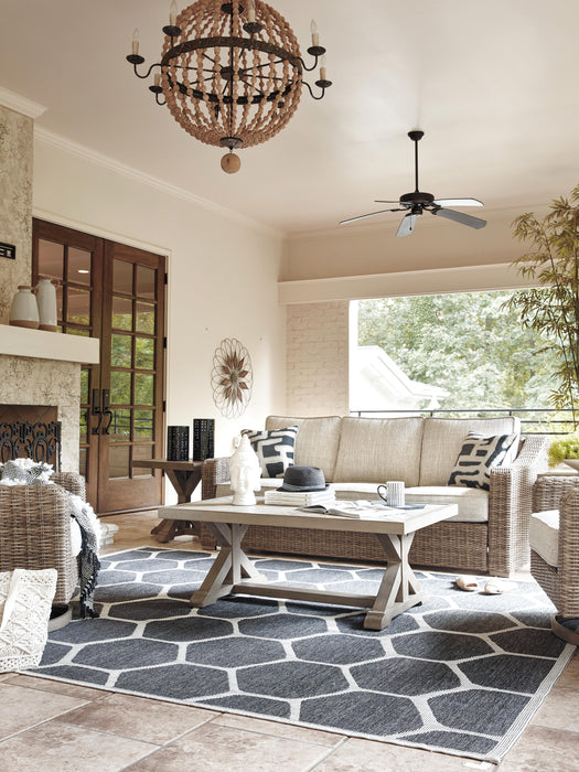Beachcroft Outdoor Conversation Set - CasaBella Furniture (San Antonio, TX)