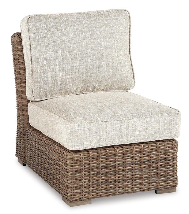 Beachcroft Outdoor Sofa, Lounge Chairs and Fire Pit - CasaBella Furniture (San Antonio, TX)