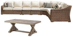 Beachcroft Outdoor Seating Set - CasaBella Furniture (San Antonio, TX)