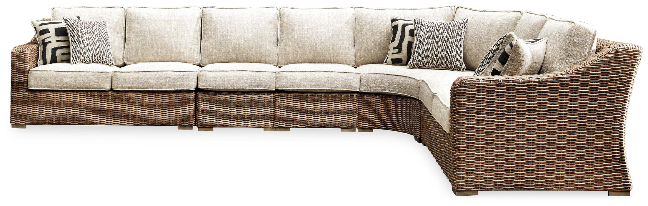 Beachcroft Outdoor Seating Set - CasaBella Furniture (San Antonio, TX)