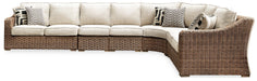 Beachcroft Outdoor Seating Set - CasaBella Furniture (San Antonio, TX)