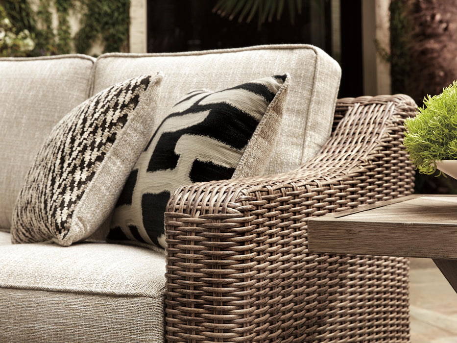 Beachcroft Outdoor Seating Set - CasaBella Furniture (San Antonio, TX)