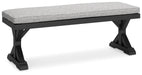 Beachcroft Outdoor Bench with Cushion - CasaBella Furniture (San Antonio, TX)