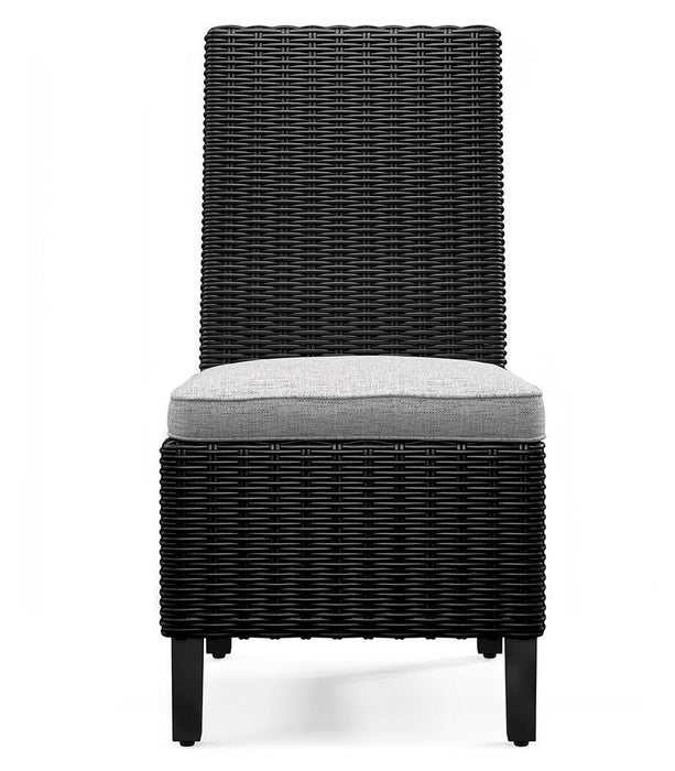 Beachcroft Outdoor Side Chair with Cushion (Set of 2) - CasaBella Furniture (San Antonio, TX)