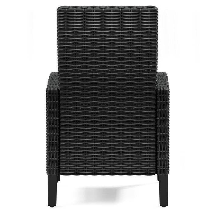 Beachcroft Outdoor Arm Chair with Cushion (Set of 2) - CasaBella Furniture (San Antonio, TX)