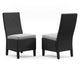 Beachcroft Outdoor Side Chair with Cushion (Set of 2) - CasaBella Furniture (San Antonio, TX)