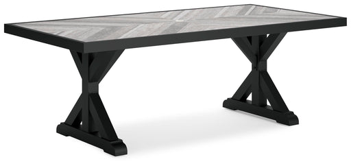 Beachcroft Outdoor Dining Table - CasaBella Furniture (San Antonio, TX)