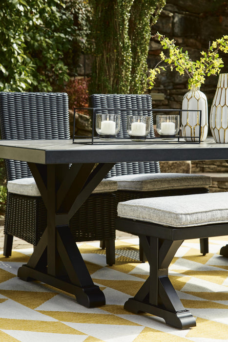 Beachcroft Outdoor Dining Table - CasaBella Furniture (San Antonio, TX)