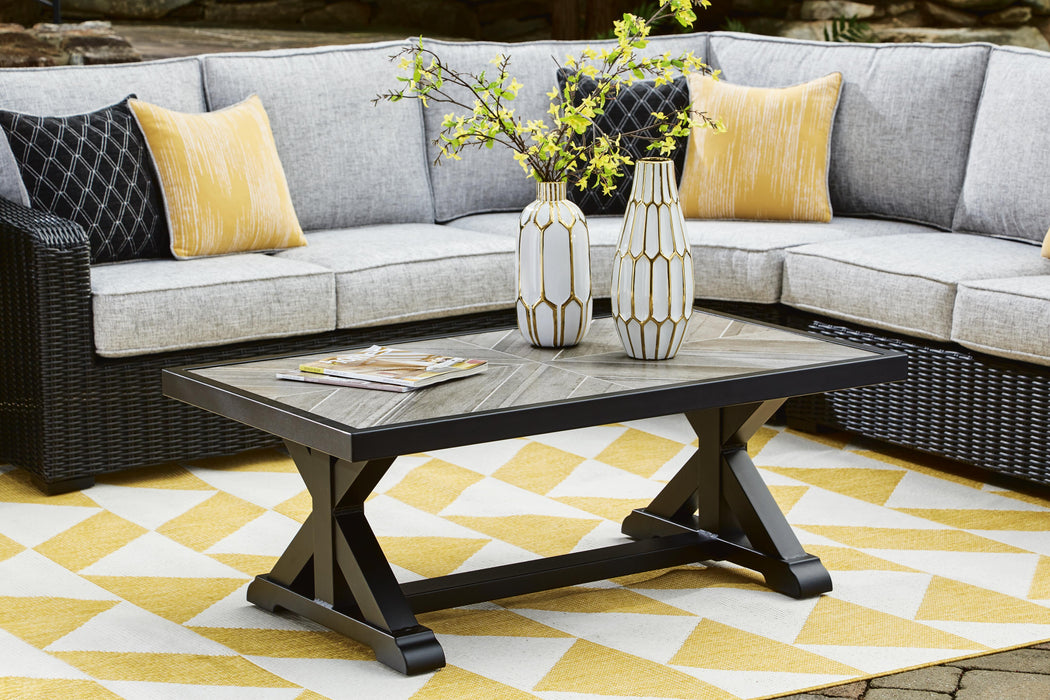 Beachcroft Outdoor Coffee Table - CasaBella Furniture (San Antonio, TX)