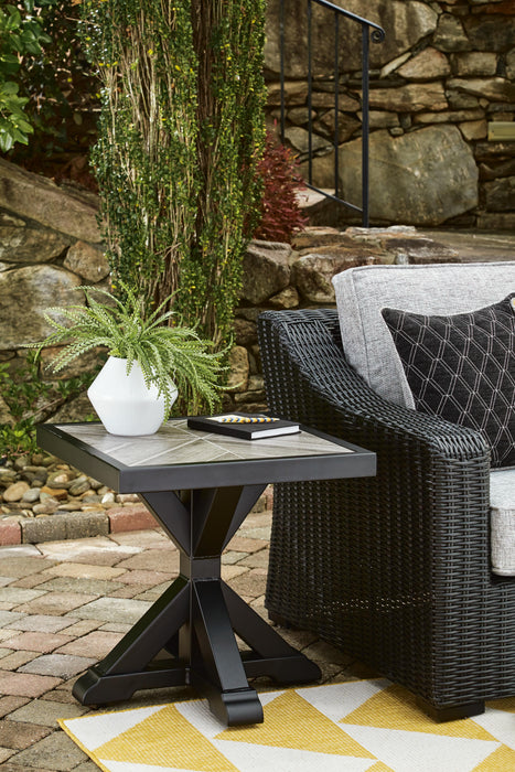 Beachcroft Outdoor End Table - CasaBella Furniture (San Antonio, TX)