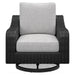Beachcroft Outdoor Swivel Lounge with Cushion - CasaBella Furniture (San Antonio, TX)