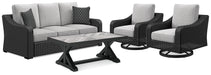 Beachcroft Outdoor Set - CasaBella Furniture (San Antonio, TX)