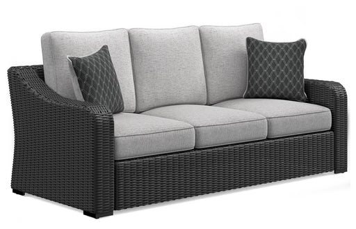 Beachcroft Outdoor Sofa with Cushion - CasaBella Furniture (San Antonio, TX)