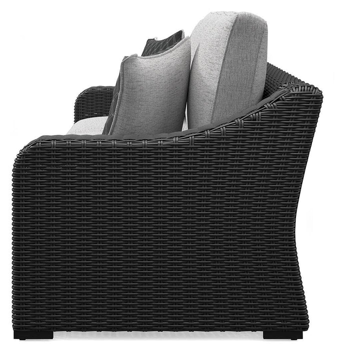 Beachcroft Outdoor Sofa with Cushion - CasaBella Furniture (San Antonio, TX)
