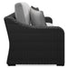 Beachcroft Outdoor Sofa with Cushion - CasaBella Furniture (San Antonio, TX)