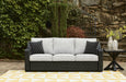 Beachcroft Outdoor Sofa with Cushion - CasaBella Furniture (San Antonio, TX)