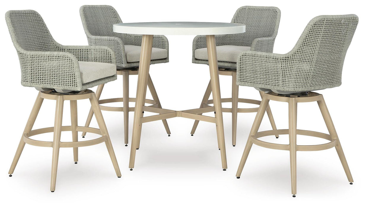 Seton Creek Outdoor Dining Package - CasaBella Furniture (San Antonio, TX)