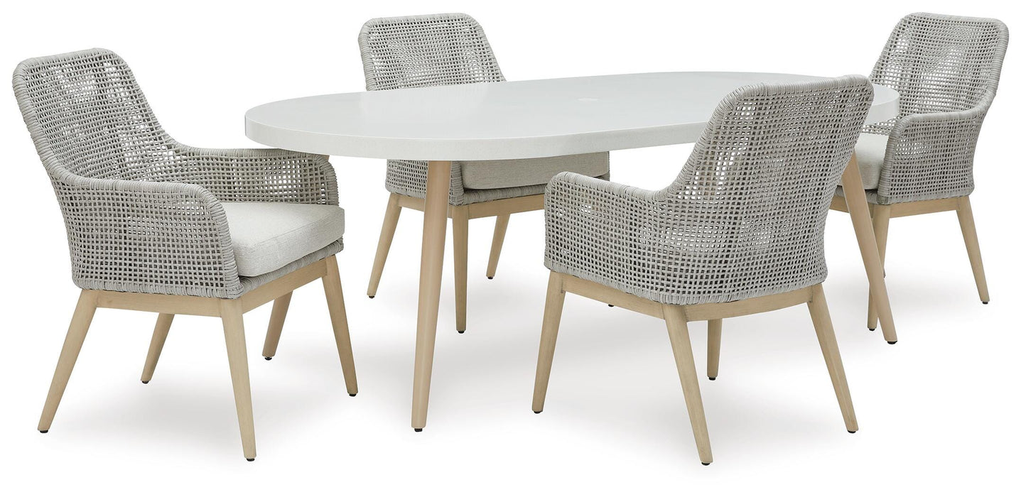 Seton Creek Outdoor Dining Package - CasaBella Furniture (San Antonio, TX)