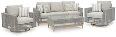 Seton Creek Outdoor Upholstery Set - CasaBella Furniture (San Antonio, TX)
