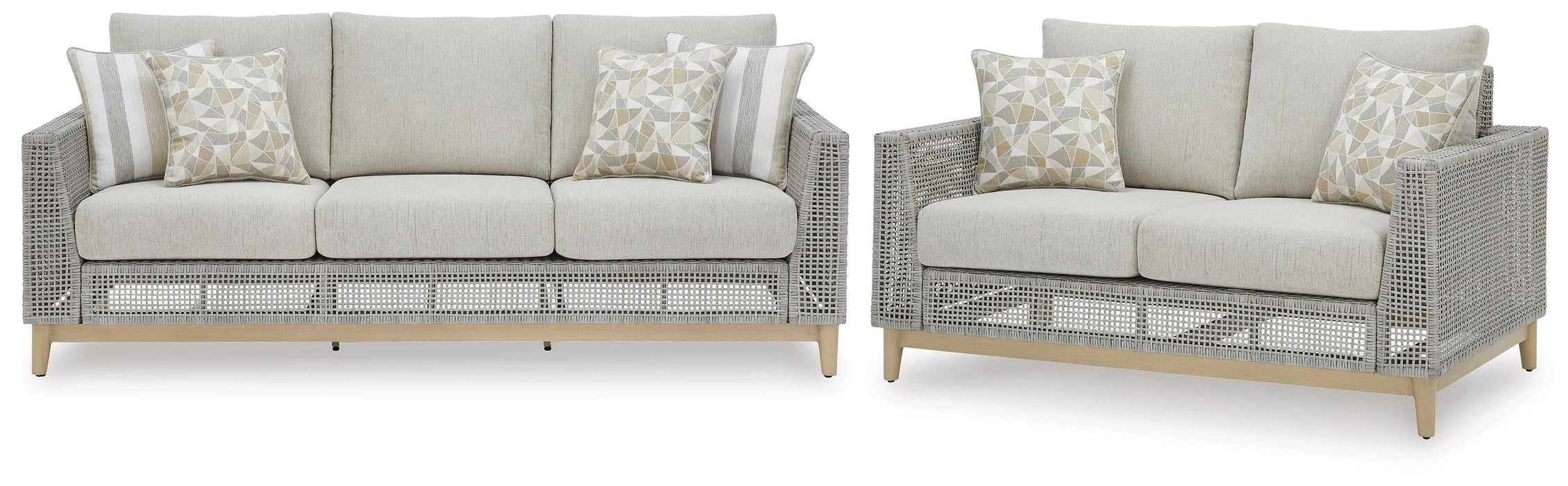 Seton Creek Outdoor Seating Set - CasaBella Furniture (San Antonio, TX)