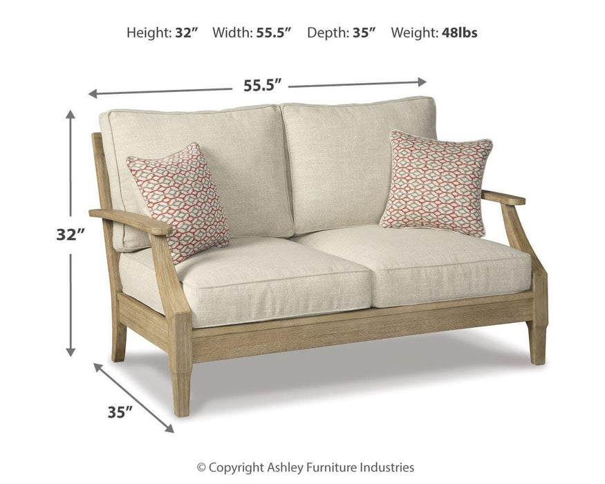 Clare View Loveseat with Cushion - CasaBella Furniture (San Antonio, TX)