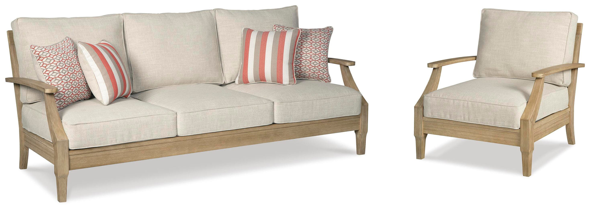 Clare View Outdoor Seating Set - CasaBella Furniture (San Antonio, TX)
