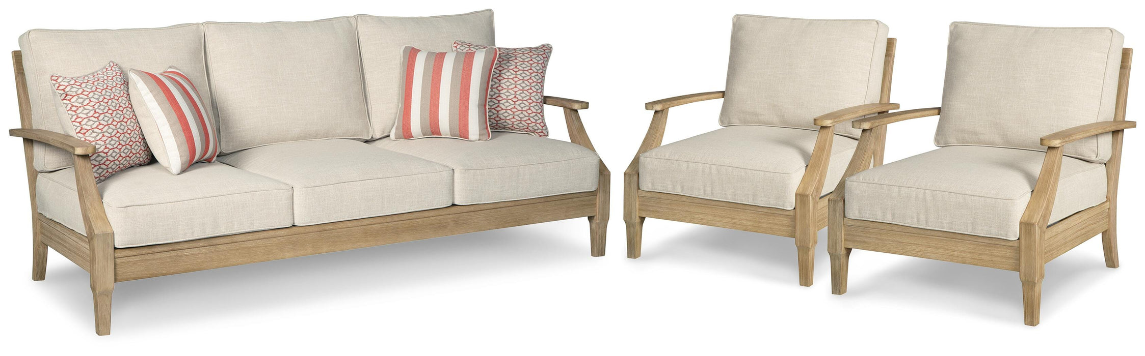 Clare View Outdoor Seating Set - CasaBella Furniture (San Antonio, TX)