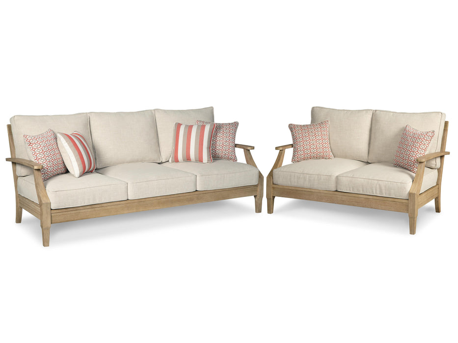 Clare View Outdoor Seating Set - CasaBella Furniture (San Antonio, TX)