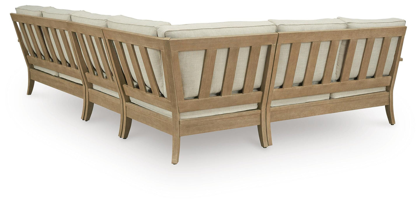 Clare View Outdoor Sectional - CasaBella Furniture (San Antonio, TX)