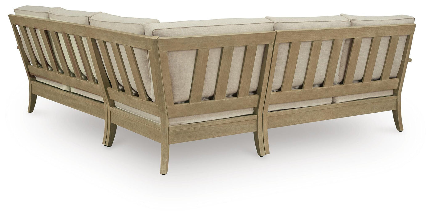 Clare View Outdoor Sectional - CasaBella Furniture (San Antonio, TX)