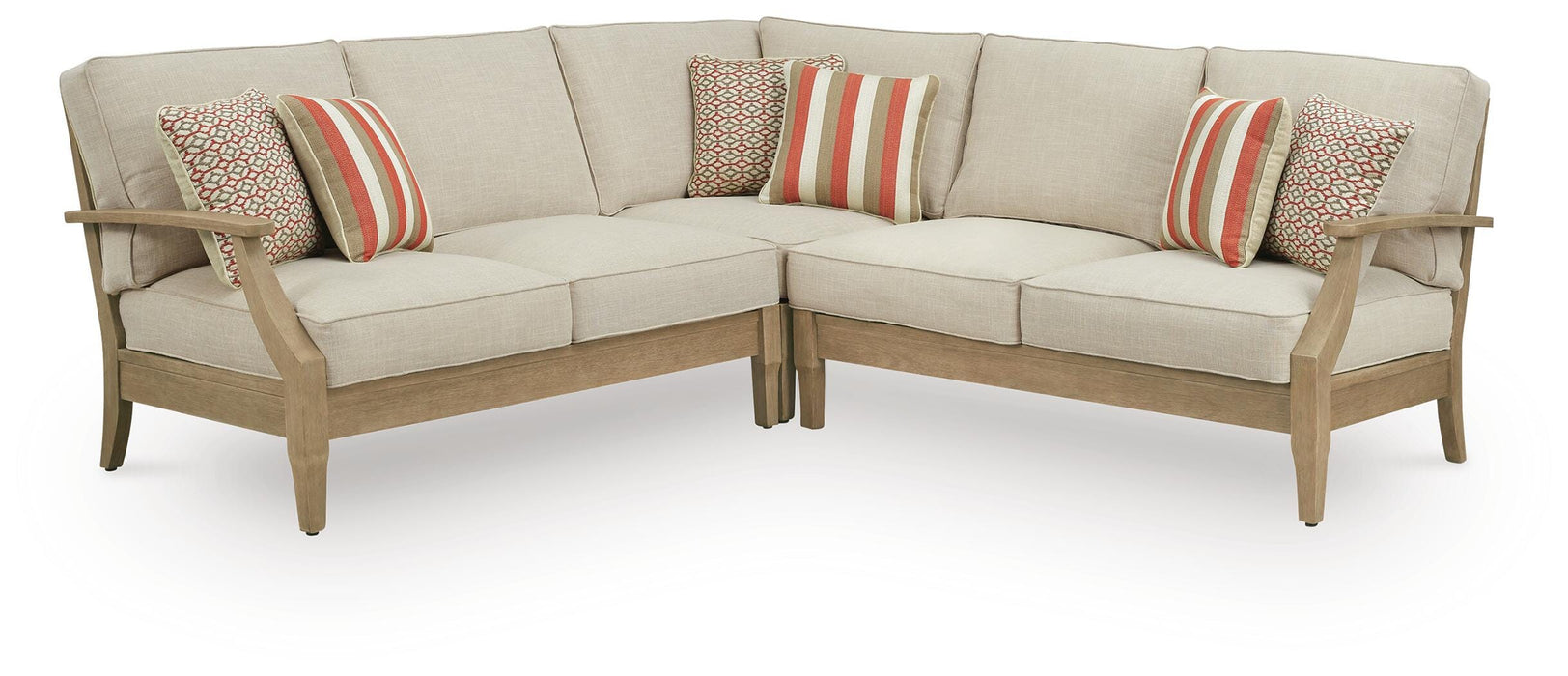 Clare View Outdoor Sectional - CasaBella Furniture (San Antonio, TX)