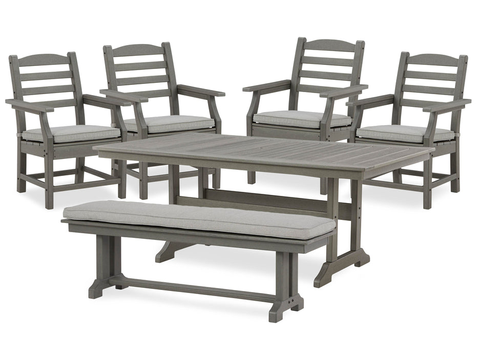 Visola Outdoor Dining Set - CasaBella Furniture (San Antonio, TX)